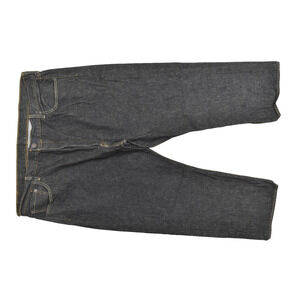 Vintage Levi's 501 Men's Jeans Big & Tall Size 46x30 Black Denim Button Fly